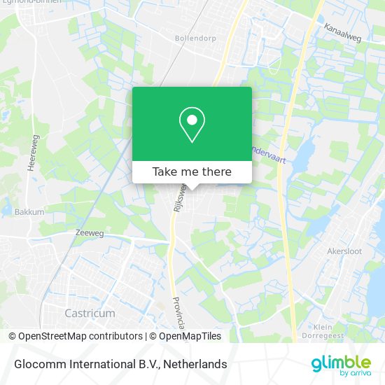 Glocomm International B.V. map