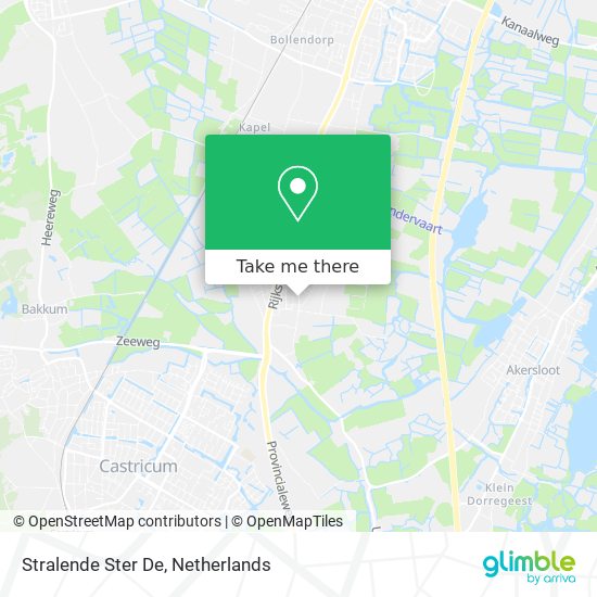 Stralende Ster De map