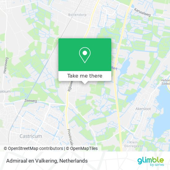 Admiraal en Valkering Karte