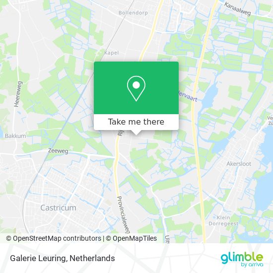 Galerie Leuring map