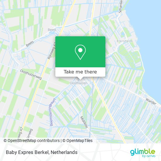 Baby Expres Berkel map