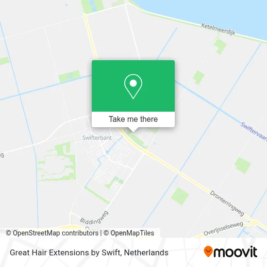 Great Hair Extensions by Swift map