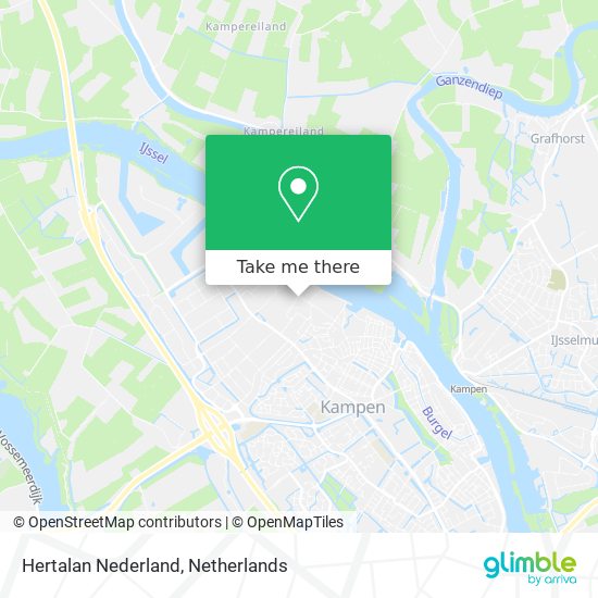 Hertalan Nederland Karte