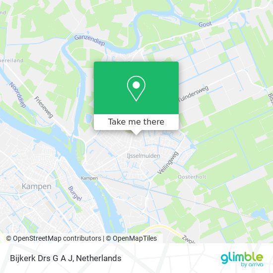 Bijkerk Drs G A J map