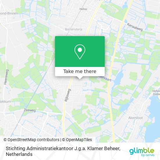 Stichting Administratiekantoor J.g.a. Klamer Beheer Karte