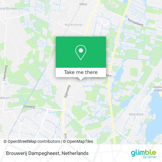 Brouwerij Dampegheest map
