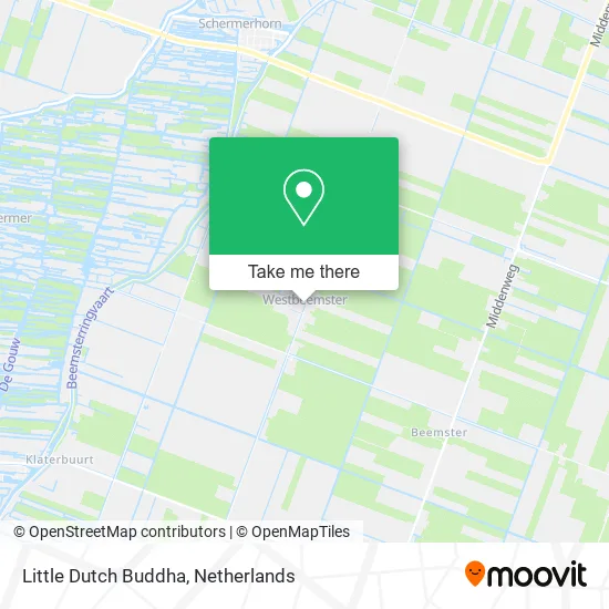 Little Dutch Buddha map