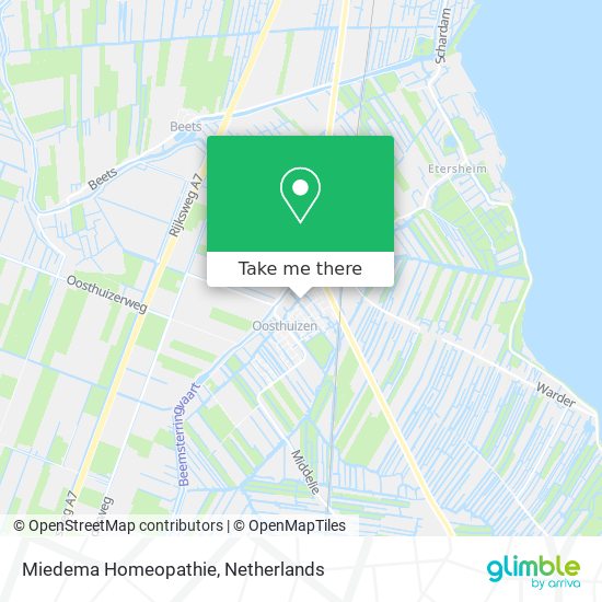 Miedema Homeopathie map