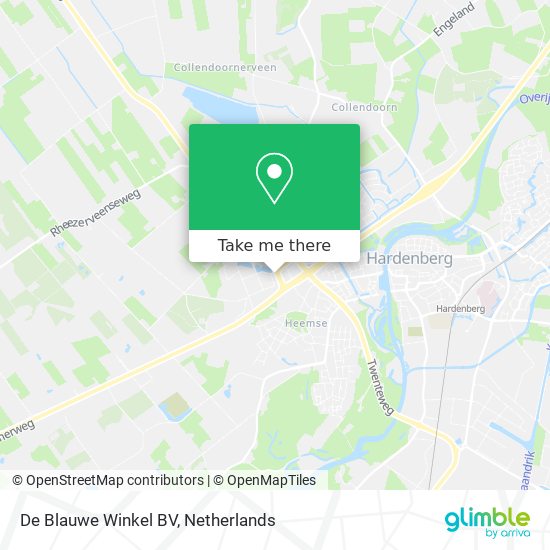 De Blauwe Winkel BV map