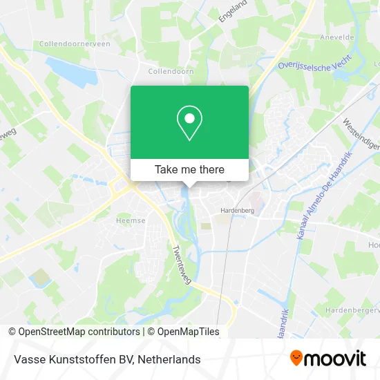 Vasse Kunststoffen BV map