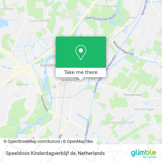 Speeldoos Kinderdagverblijf de map