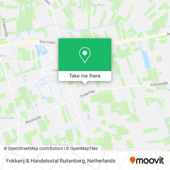Fokkerij & Handelsstal Ruitenberg map