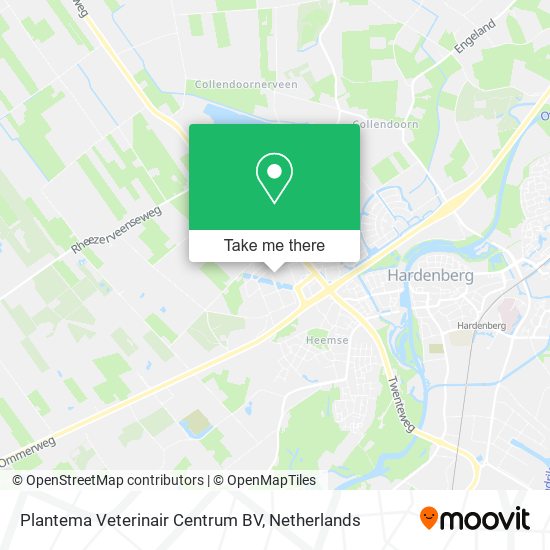 Plantema Veterinair Centrum BV Karte