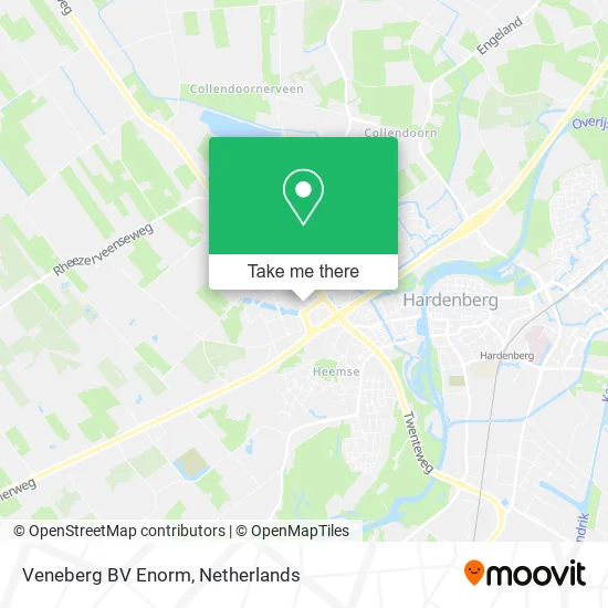 Veneberg BV Enorm map