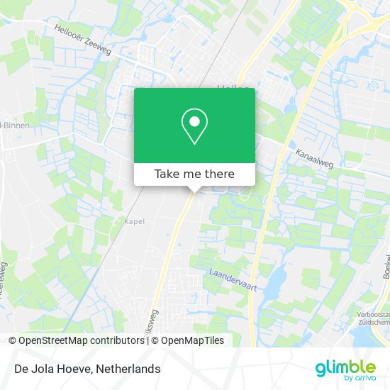 De Jola Hoeve map