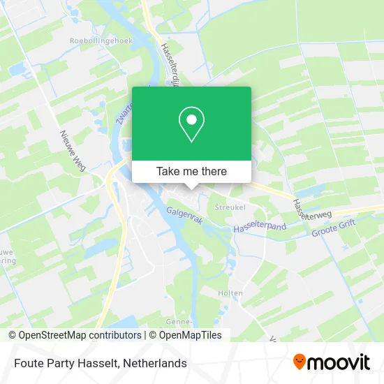 Foute Party Hasselt map