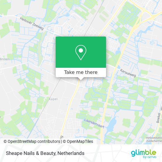 Sheape Nails & Beauty map