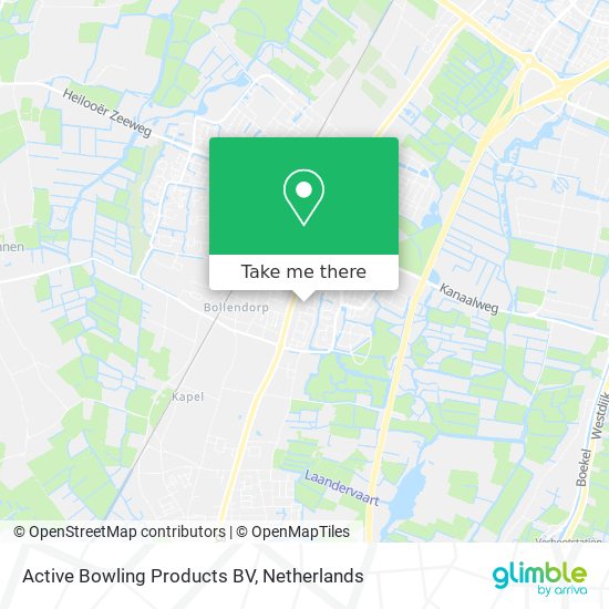 Active Bowling Products BV map