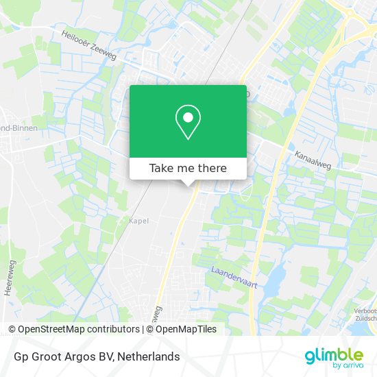 Gp Groot Argos BV map