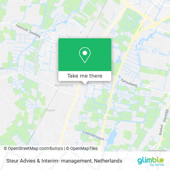 Steur Advies & Interim- management map