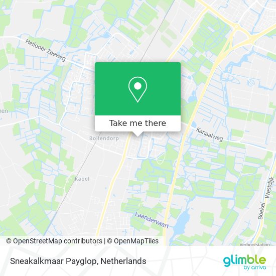 Sneakalkmaar Payglop Karte