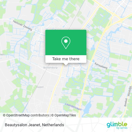 Beautysalon Jeanet map