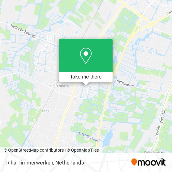 Riha Timmerwerken map