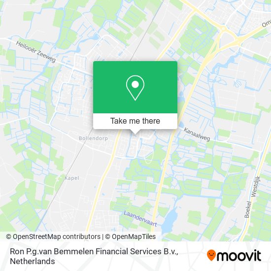 Ron P.g.van Bemmelen Financial Services B.v. map