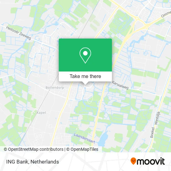 ING Bank map