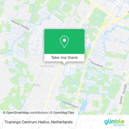 Trainings Centrum Heiloo map