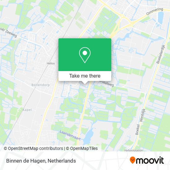 Binnen de Hagen map