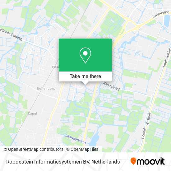 Roodestein Informatiesystemen BV map