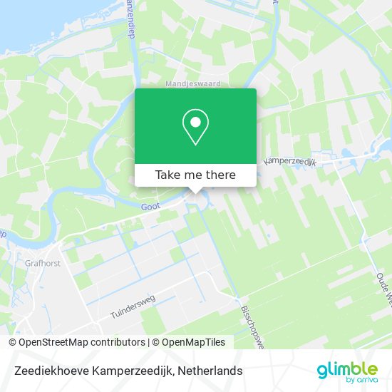 Zeediekhoeve Kamperzeedijk map