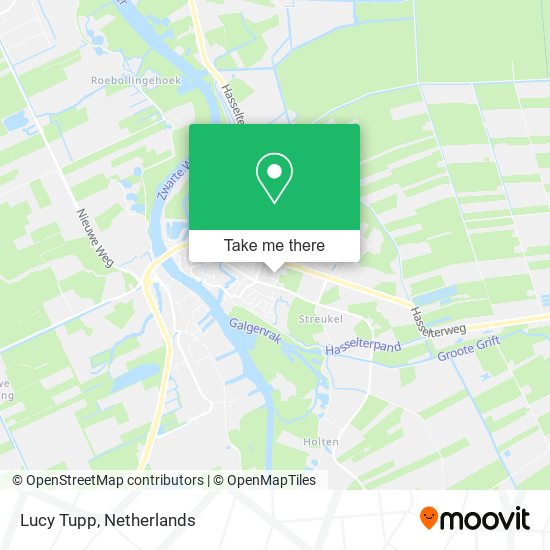 Lucy Tupp map