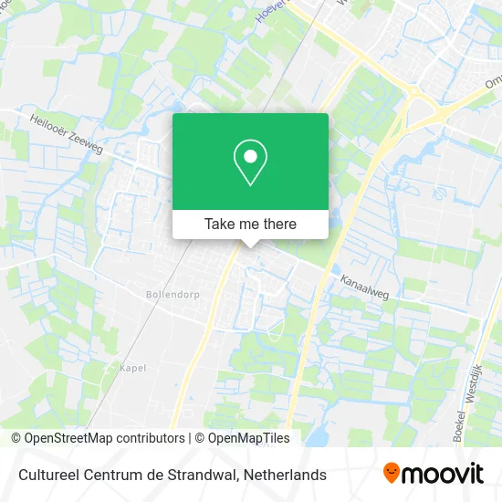 Cultureel Centrum de Strandwal map