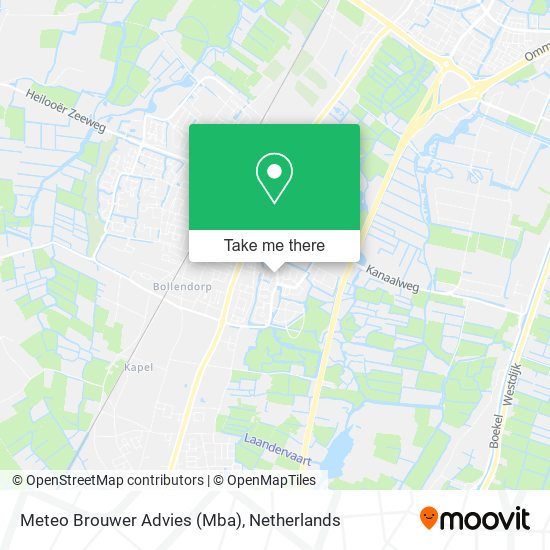 Meteo Brouwer Advies (Mba) map