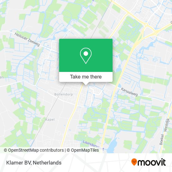 Klamer BV map