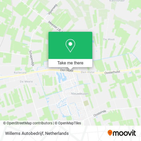 Willems Autobedrijf Karte