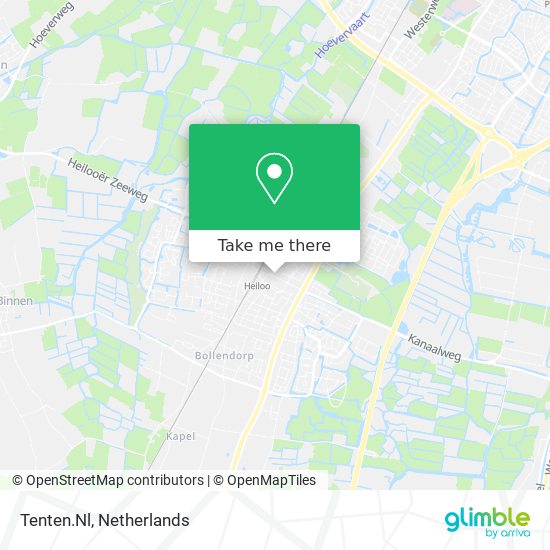 Tenten.Nl map