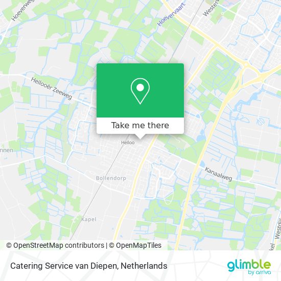 Catering Service van Diepen map