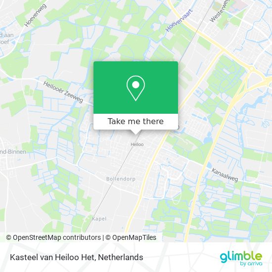 Kasteel van Heiloo Het Karte