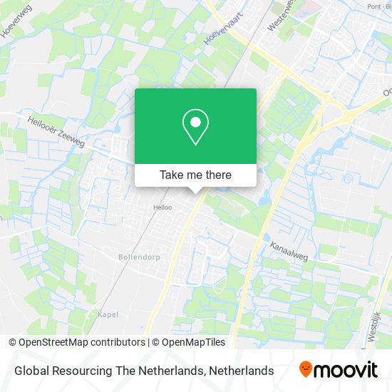 Global Resourcing The Netherlands Karte