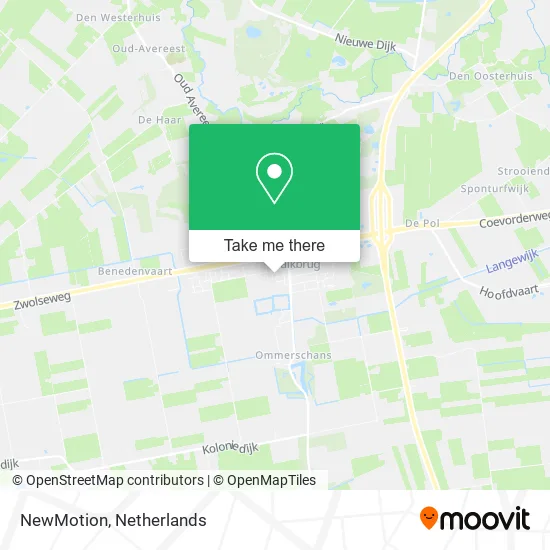 NewMotion map