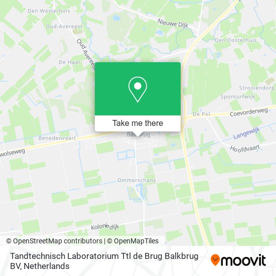 Tandtechnisch Laboratorium Ttl de Brug Balkbrug BV map