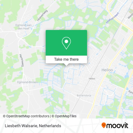 Liesbeth Walsarie map