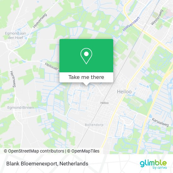 Blank Bloemenexport map