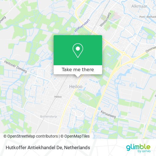 Hutkoffer Antiekhandel De map