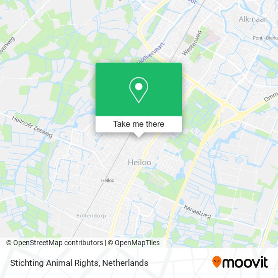 Stichting Animal Rights map