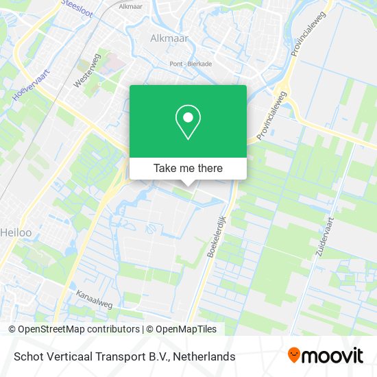 Schot Verticaal Transport B.V. map