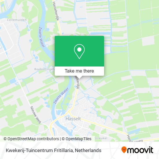 Kwekerij-Tuincentrum Fritillaria map